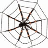 Spinneweb Zwart + Spin -Halloween Rekwisieten Winkel 29182