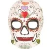 Day Of The Dead Masker Man Hart -Halloween Rekwisieten Winkel 38735