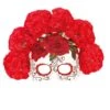 Masker Day Of The Dead Vrouw Met Bloemen -Halloween Rekwisieten Winkel 38737