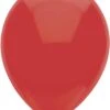 Ballonnen Uni Rood 10st. 30cm -Halloween Rekwisieten Winkel 442313