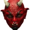 Hoofdmasker Demonic -Halloween Rekwisieten Winkel 7022023