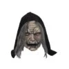 Hoofdmasker Evil Scarface With Black Hood -Halloween Rekwisieten Winkel 703116