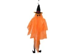 Halloween Figure Ghost With Witch Hat