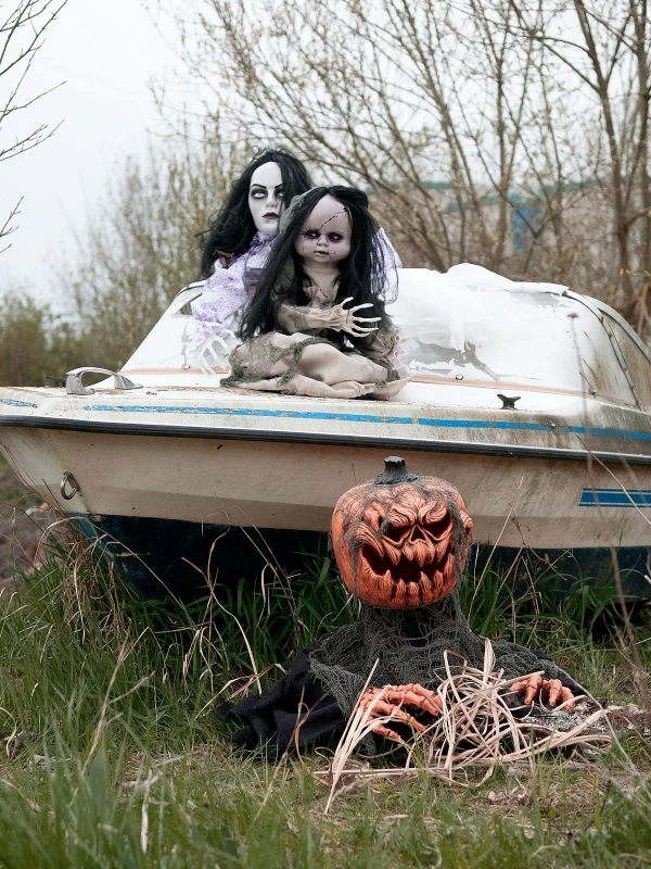 Halloween Dancing Ghost, 46cm 7 Halloween Dancing Ghost, 46cm - Afbeelding 5