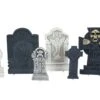 Halloween Tombstone Set "Cemetary" 6 Delig