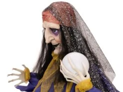 Halloween Figure Fortune Teller, Animated 50cm 9 Halloween Figure Fortune Teller, Animated 50cm -Halloween Rekwisieten Winkel 83316113c