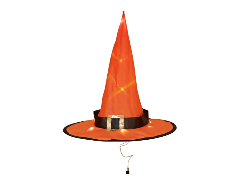 Halloween Witch Hat 3pc Set, Illuminated, 36cm 4 Halloween Witch Hat 3pc Set, Illuminated, 36cm - Afbeelding 2
