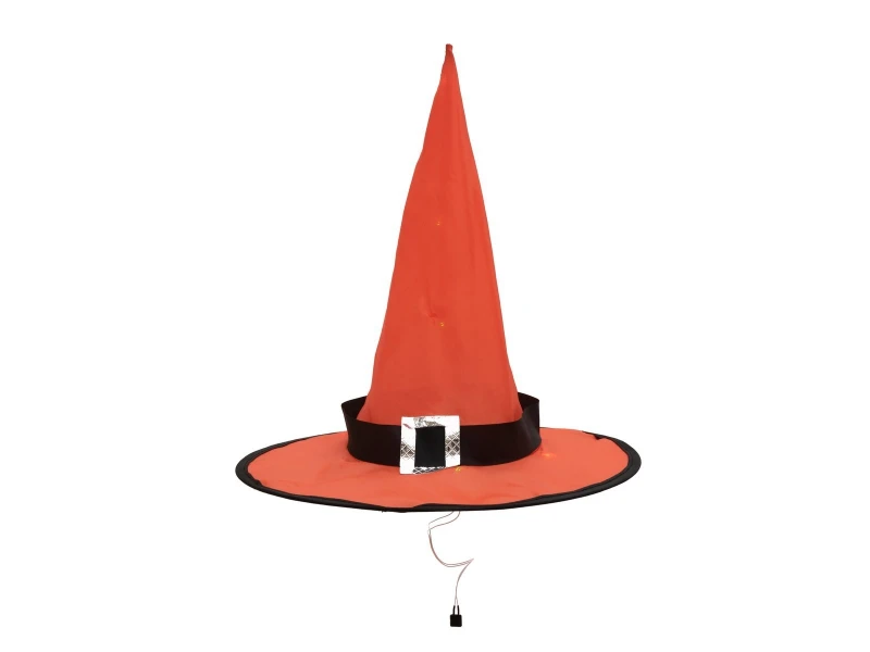 Halloween Witch Hat 3pc Set, Illuminated, 36cm 5 Halloween Witch Hat 3pc Set, Illuminated, 36cm - Afbeelding 3