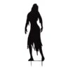 Silhouette Metal Zombie Woman