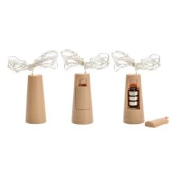 LICHTSNOER 92CM MET STOP VOOR FLES -Halloween Rekwisieten Winkel 87108 4