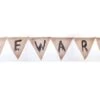 BEWARE BANNER 160 X 23 CM -Halloween Rekwisieten Winkel beware banner 160 x 23 cm vierkant