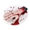 Bord Met Bloederige Hand 2 Bord Met Bloederige Hand -Halloween Rekwisieten Winkel bord met bloederige hand 20x22x5cm 13884 nl g