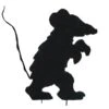 Silhouette Creepy Mouse, 56cm -Halloween Rekwisieten Winkel europalms silhouette creepy mouse 56cm