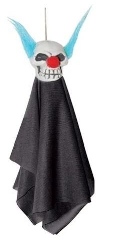 Hangende Clown Blauw Met Zwart